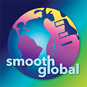 Smooth Global Mobile App Logo