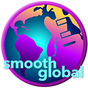 Smooth Global Mobile App Logo